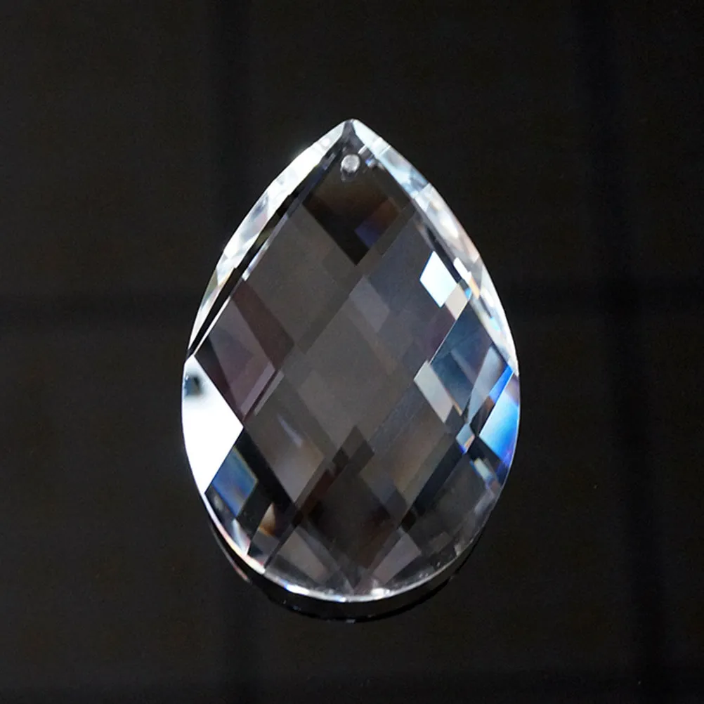 

2 шт. хрустальные подвески 38 мм для люстры, высококачественные светоотражающие декоративные бусины для ламп, штор, рождественского декора, рукоделия