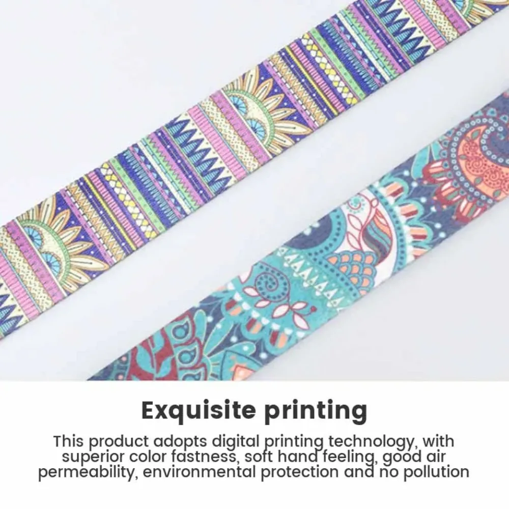 Adjustable Adjustable Yoga Mat Belt Elastic Cotton Yoga Mat Strap Belt 2 in 1 Multicolor Yoga Mat Carrying Strap Shoulder Strap