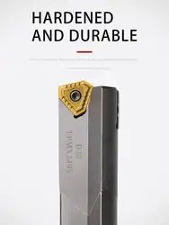 GD-DH D10-D40  Gun drills Deep drill Carrying Indexable TOGT110405 Cutting Edge and a Wiper for  High Hole Surface Quality