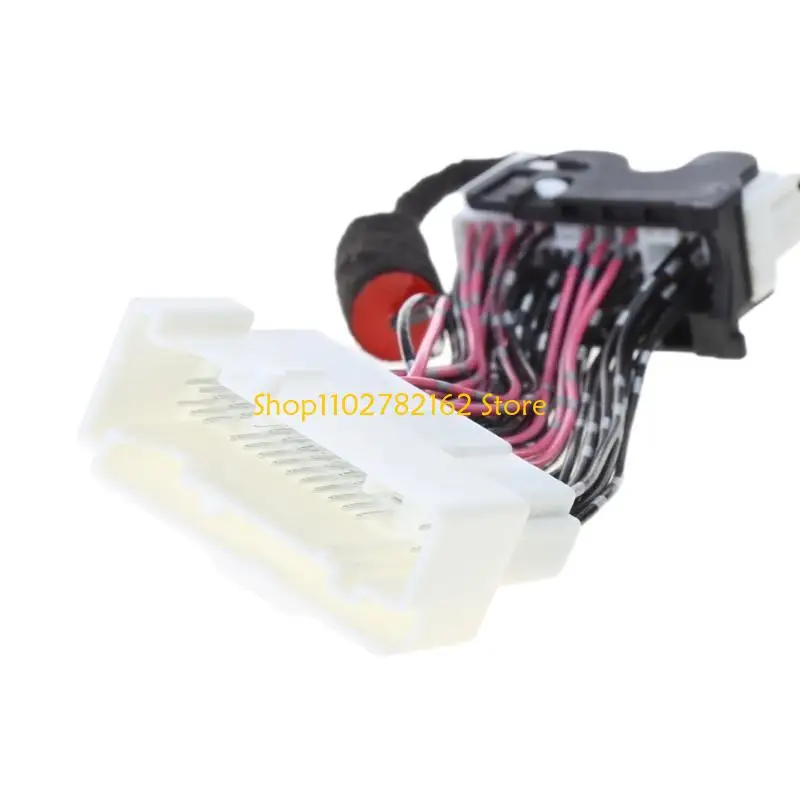 

547B Compatible for 2022 Car Speaker Cable Modified Loudsperker Activation Wire Automobile Wiring Harness Replacement