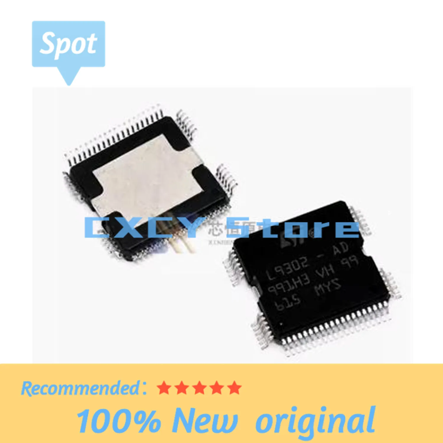 100% New Original 5PCS/LOT L9302-AD L9302 HQFP64 IC