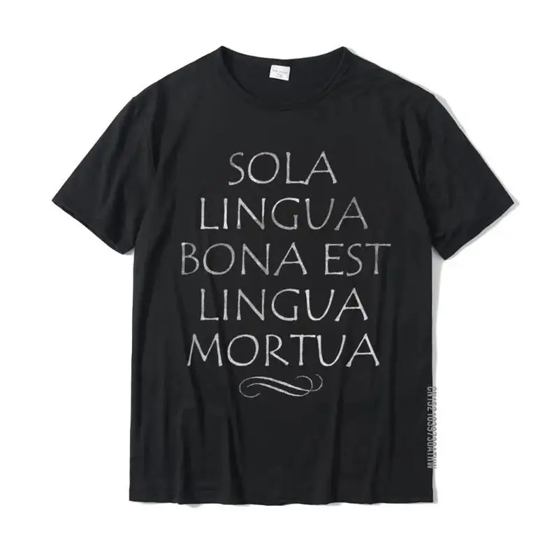 The Only Good Language Is A Dead Funny Latin T Shirt Cotton Camis