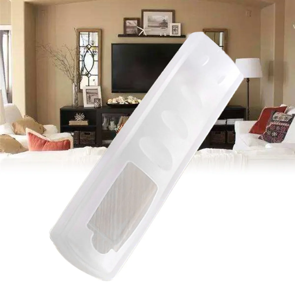 

1pc Silicone Remote Controller Cover Transparent Waterproof Dust-Proof Protective Case For Audio Video Air Condition Controls