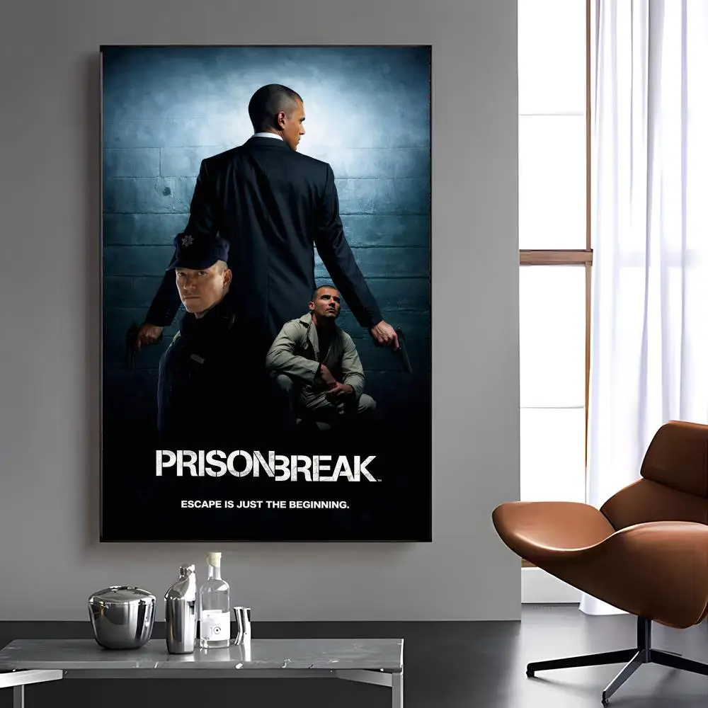 Prison Break Painting Calligraphy Canvas Painting Art For Bathroom, Living Room Home Wall Decor Picture