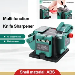 Electric Sharpener Drill Bit Sharpening Tools Multifunction Sharpener Angle Adjustable Portable for Knife Chisel HSS Drill