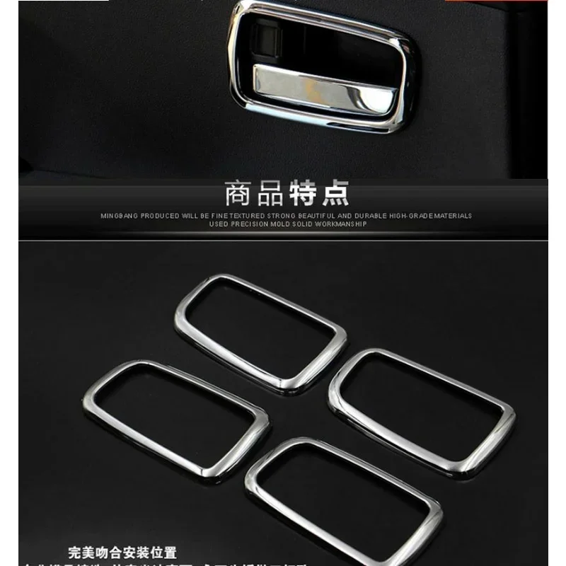 Decorative Air outlet conditioning Cover stainless steel frame Car Accessories 4pcs/Set For Mitsubishi ASX 2011 2012 2013