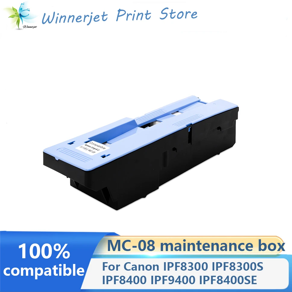 MC08 MC-08 Maintenance Box  For Canon IPF8100 IPF9100 IPF8300 IPF8310 IPF8300S IPF8310S IPF9400 IPF8400S