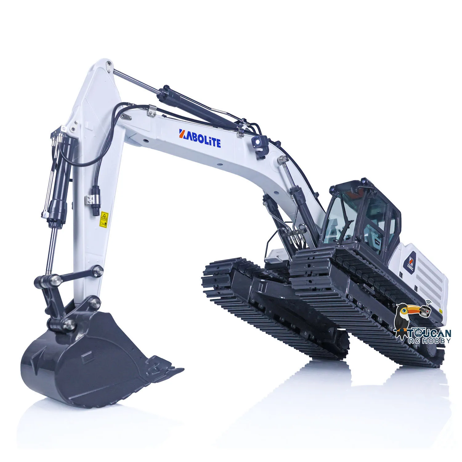 US Stock Kabolite K961S 1/16 RC Hydraulic Excavator HUINA Upgraded Version K336GC Light Engineering Digger Model Claw Ripper Toy