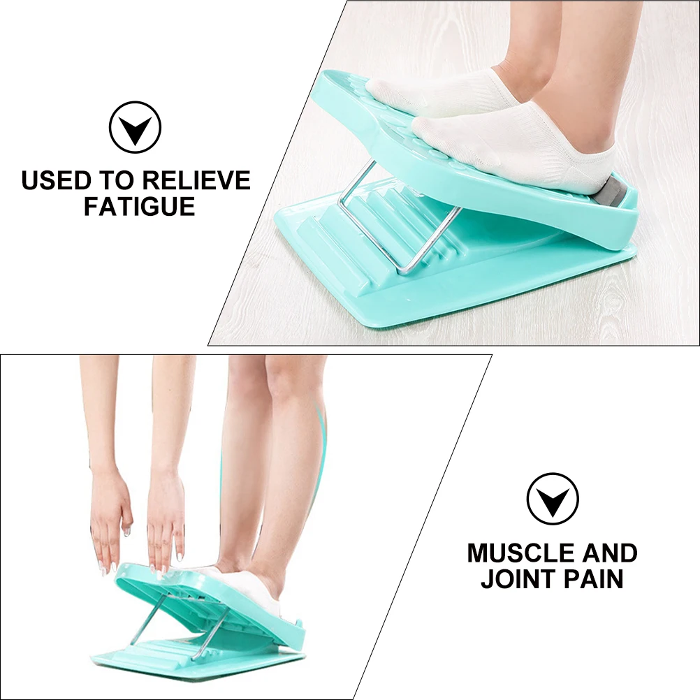 

1pc Foot Calf Stretcher Adjustable Ankle Incline Stretch Board For Leg Workout Durable Abs Non Slip Bottom Foldable Home Gym Use