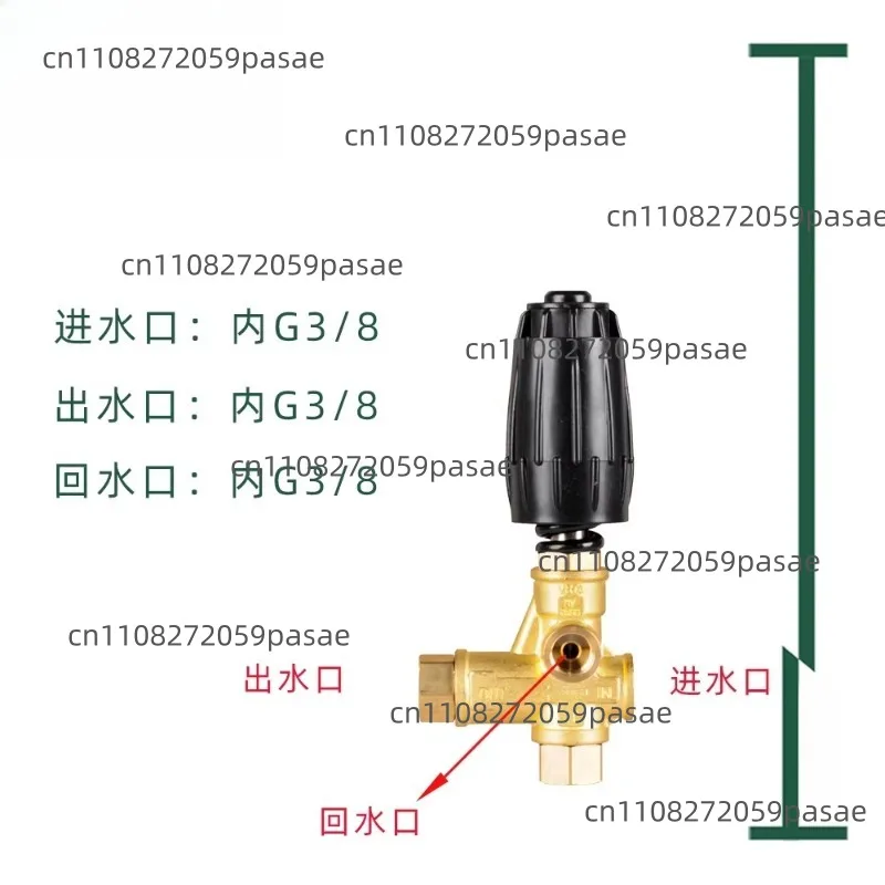 High-Performance VRT3 Pressure Jet Wash Washer Unloader Valve, for Efficient Garden Tools Pressure Washer Parts