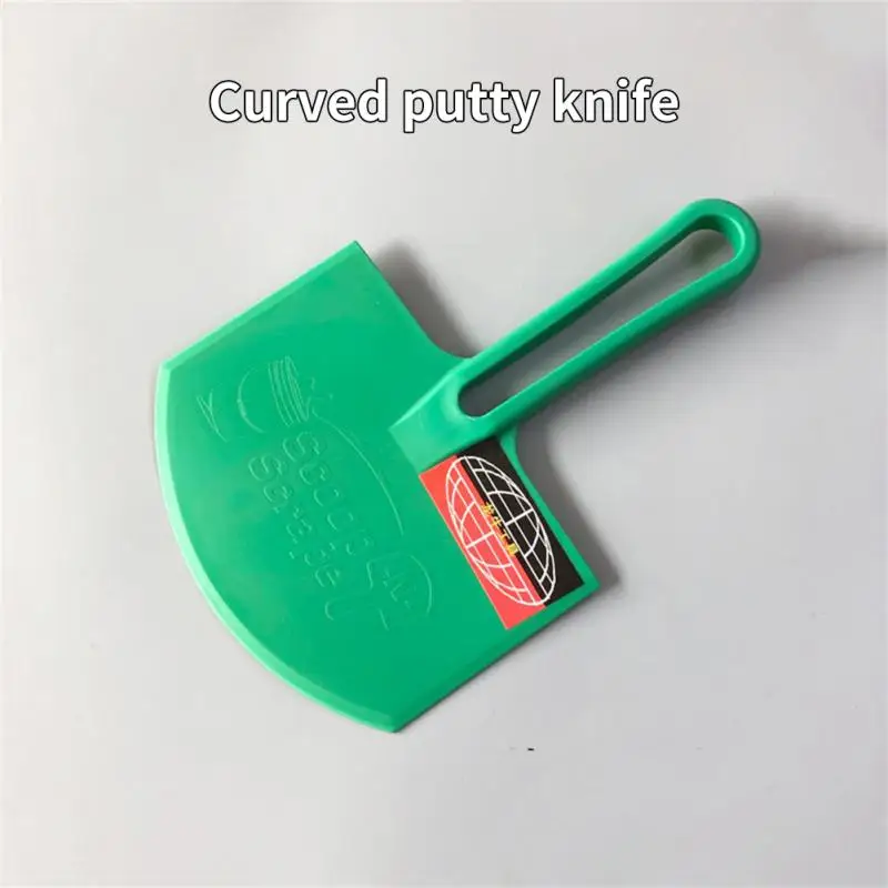 Curved Plastic Putty Knife Flexible Paint Scraper Tool for Decal Wallpaper Patching Drywall Patch Repair Parts Home Improvement