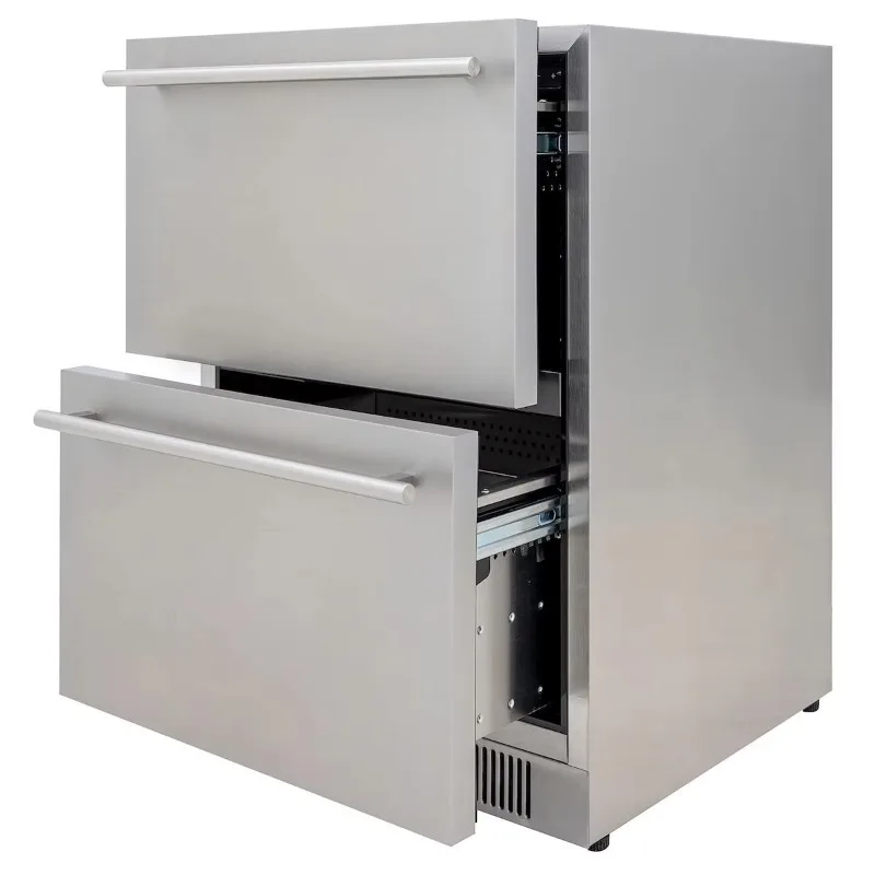 Modern Premium Weather Proof Custom Stainless Steel Outdoor Kitchen Modular Cabinet Gas Grill BBQ Metal Profile Integral