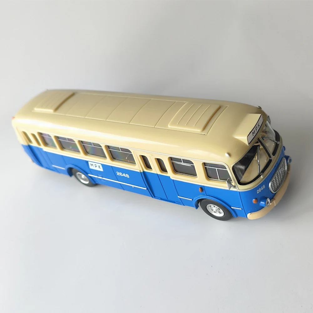 Poland Bus Simulation Plastic Alloy Car Model Collectible Ornament Display Children\'s Toy Birthday Christmas Halloween Gifts