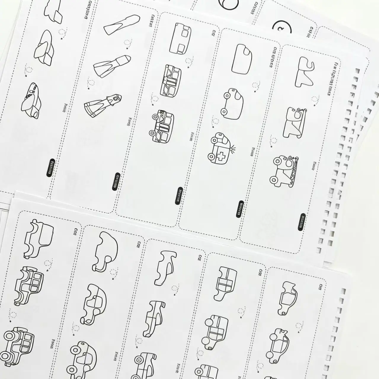 30 Pages Kids Drawing Tutorial Book 300+ Easy Pictures Extra Thick Doodle Art Book for Beginners