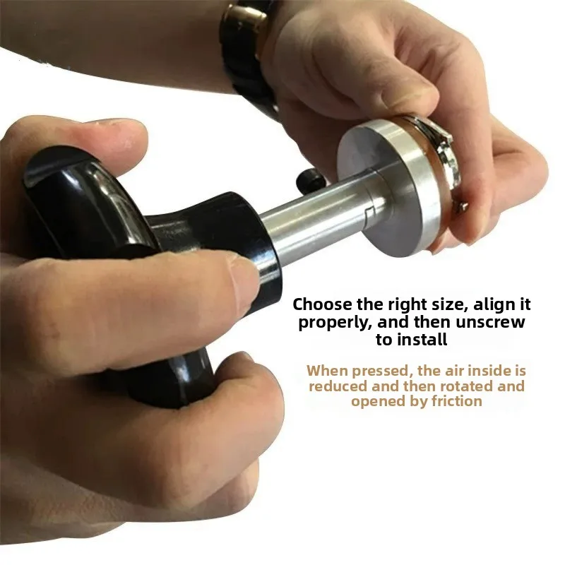 أدوات إصلاح الساعة، غطاء خلفي، فتاحة غطاء غير مميزة، أداة إصلاح الساعة، فتاحة غطاء الشفط #2