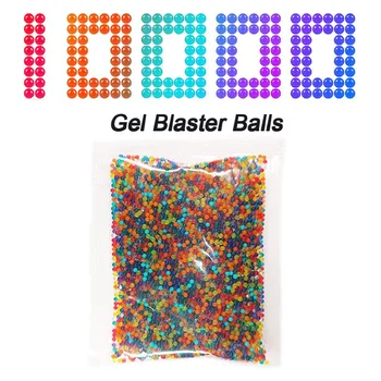 10000PCS Gel Kugeln Perlen Wasser Kugeln Für Gel Blaster Gun Ammo M416 Glock Blaster Gun