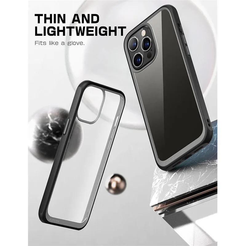 For iPhone 14 Pro Max Case 6.7 inch (2022 Release) SUPCASE UB Style Premium Hybrid Protective Bumper Case Clear Back Cover Caso