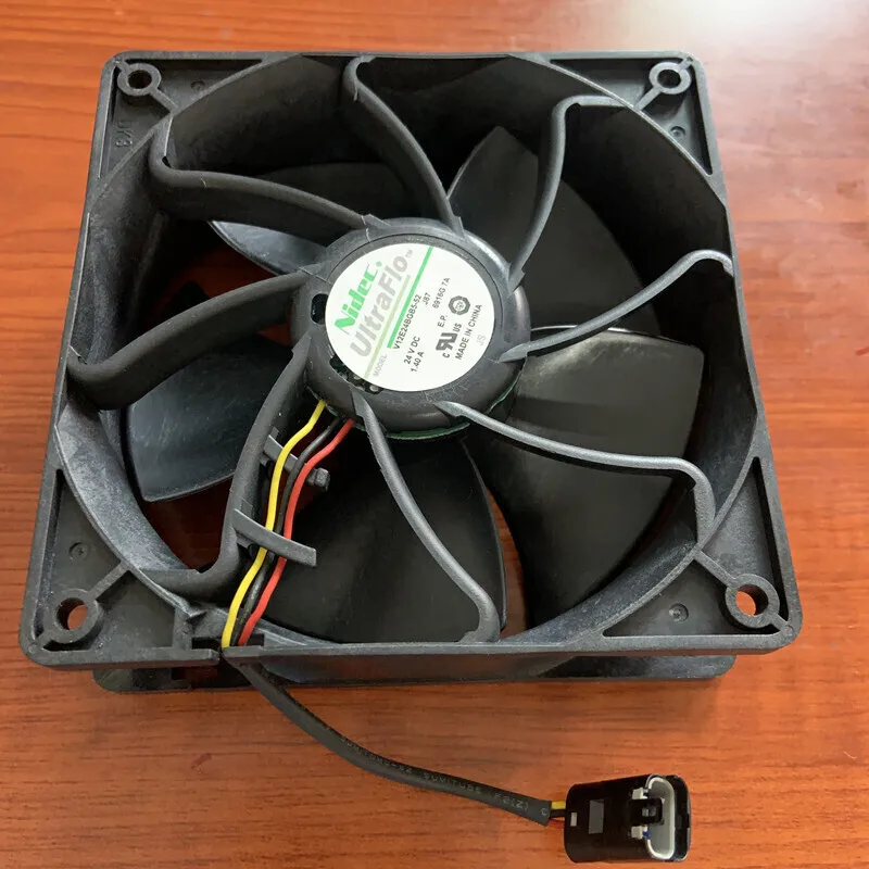 

V12E24BGB5-52 disassembled Schneider inverter brand new original support verification 24V fan NIDEC electric fan