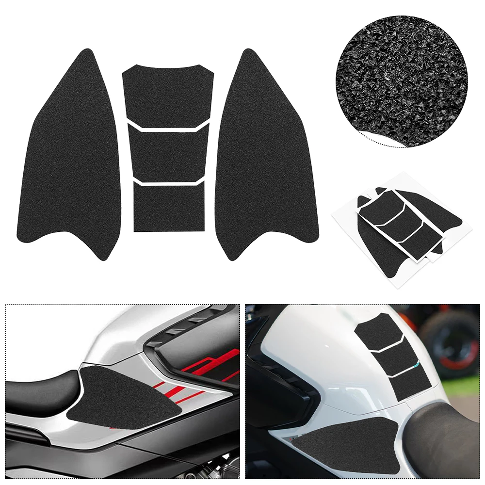 For CFMOTO 800NK 800 NK NK800 CF800NK 2023+ Motorcycle Stickers Rubber Tank Pad Protector Side Non Slip Protection Decals