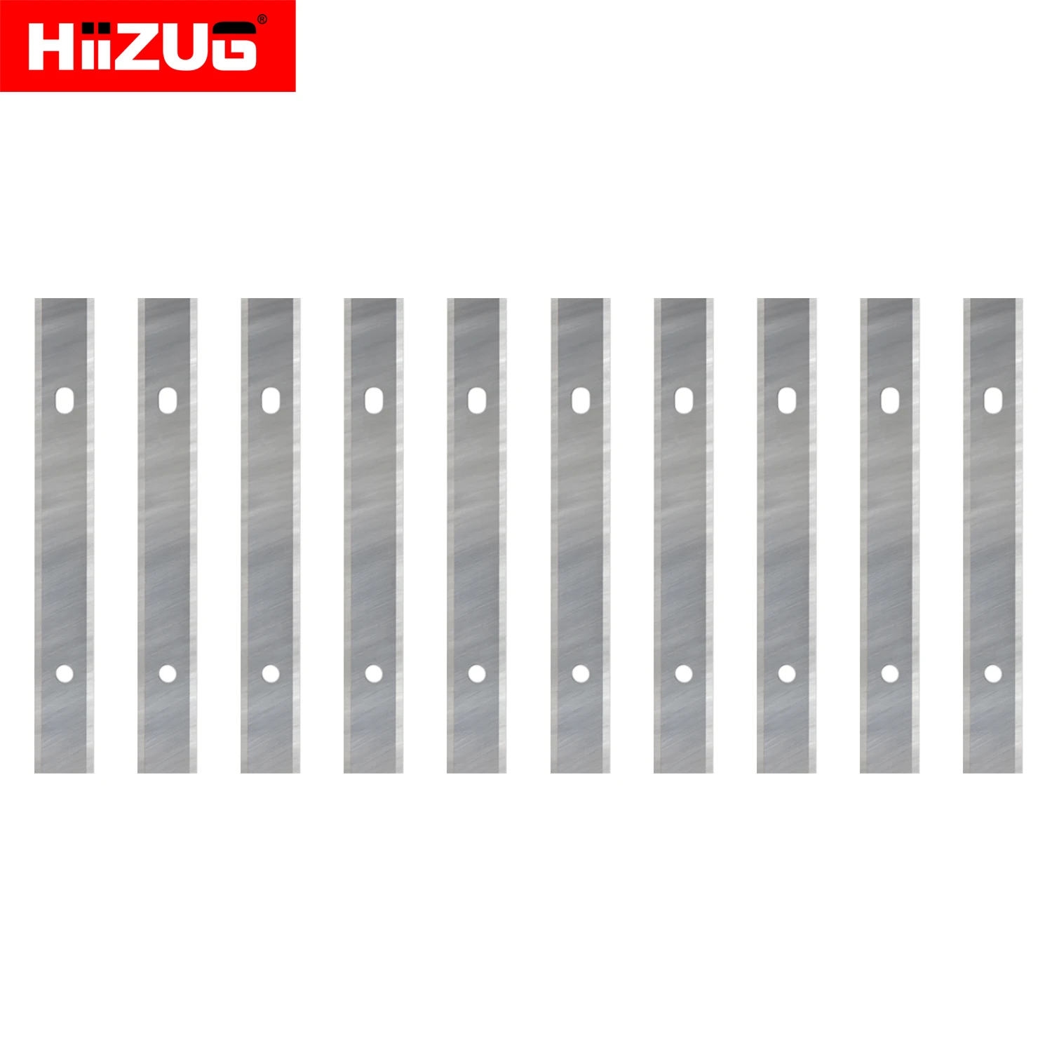 100×13×2.2mm Carbide Inserts Scraper Blades for Spiral Helical Planer Cutter Head Paint Scraper Router Bit Blades 10pcs