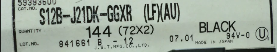 

Connectors S12B-J21DK-GGXR housing terminal header S12B-J21DK-GGXR (LF)(AU) crimp socket 100% new original part