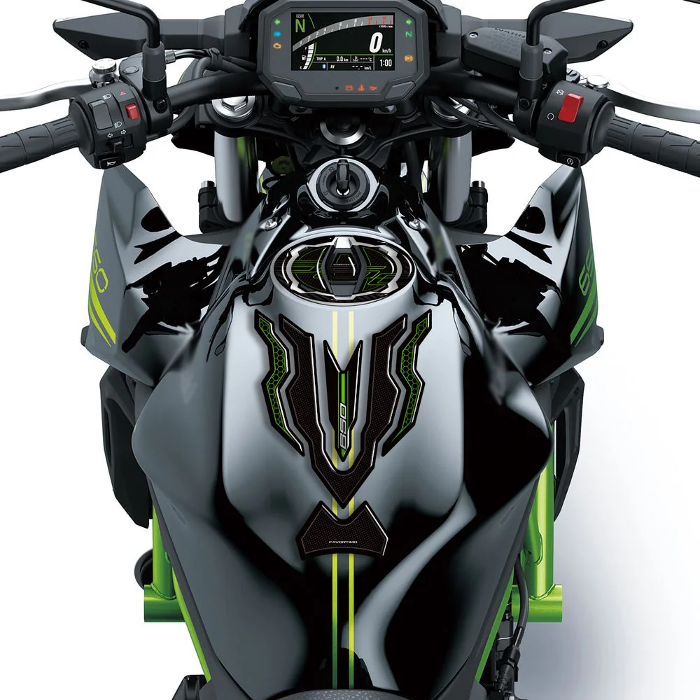 Мотоцикл для kawasaki Ninja Z 650 Z650, накладка на бак, боковые ручки, комплект газа, мазута, коленный обтекатель, крыло, 3D наклейки, наклейки 2020–2025 гг.