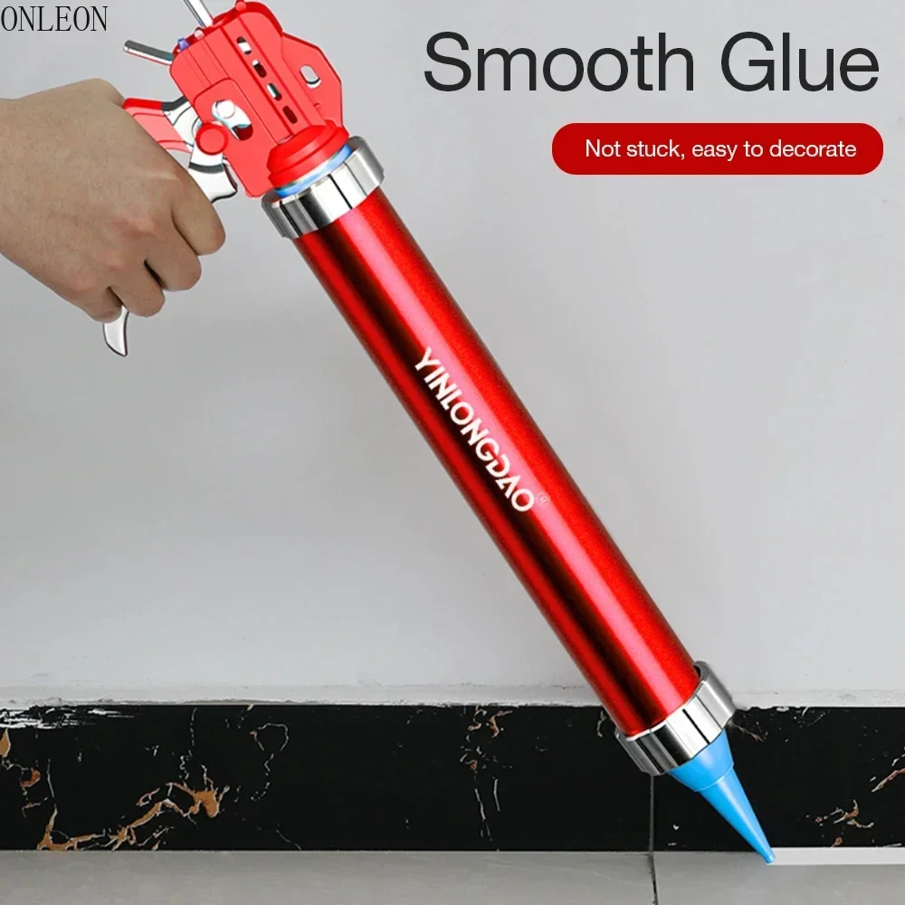 Imagem -03 - Multifuncional Manual Caulking Glass Glue Guns Soft Glue Gun Estrutura Ferramentas de Acabamento Novo Estilo 10 15