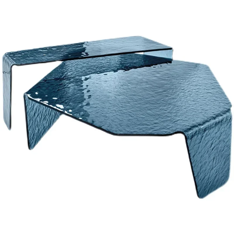 

Irregular Transparent Acrylic Tea Table Model Room Living Room Bedroom Art Tea Table