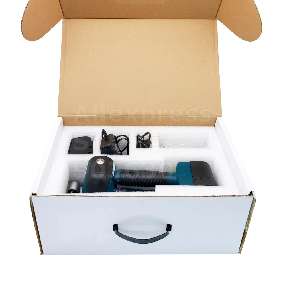 Outil de cerclage de batterie portatif PP PET, Machine de cerclage de ceinture en plastique, Machine de cerclage d'emballage, combine la sangle de tension DD19A