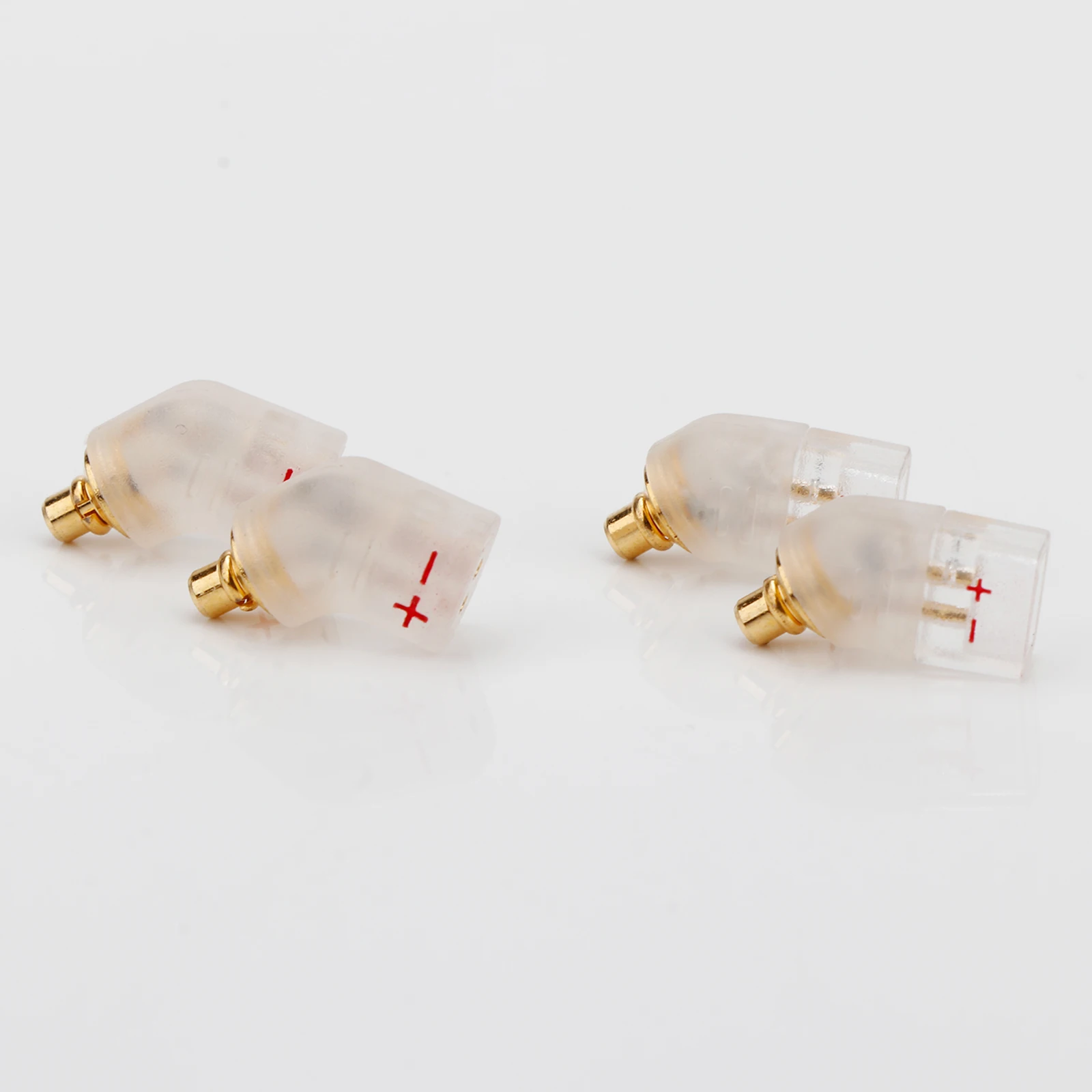 HIFI Headphone Jack Adapter MMCX 2-pin 0.78mm Flat Groove Earphone Protector 3.5mm/IE3001/JH Headphone Connector for Sony