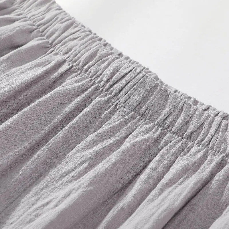 2026 Unisex Baumwoll-Leinen Hanfu Zweiteiliges Set im Buddha-Stil mit 3/4-Ärmeln, lockeres Yoga-, Meditations- und Teezeremonie-Outfit für Zuhause und Freizeit – Detail 21