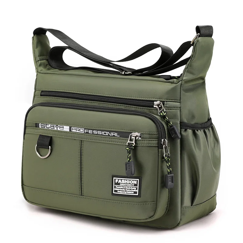 NONE Oxford Shoulder Bag Black 6