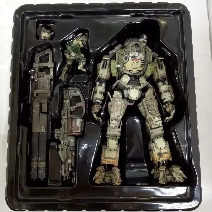 Play Arts Figure Kai Titanfall Atlas Articulated Action Figure Model Toys For Ornament Cool Doll Birthday Gifts