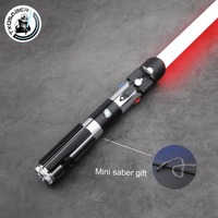 TXQ Darth Vader SE Lightsaber  Luminous Toy 16sound Smooth Swing Combat Skywalke Gift JEDI Sword Metal Force Glow Proffie SNV4