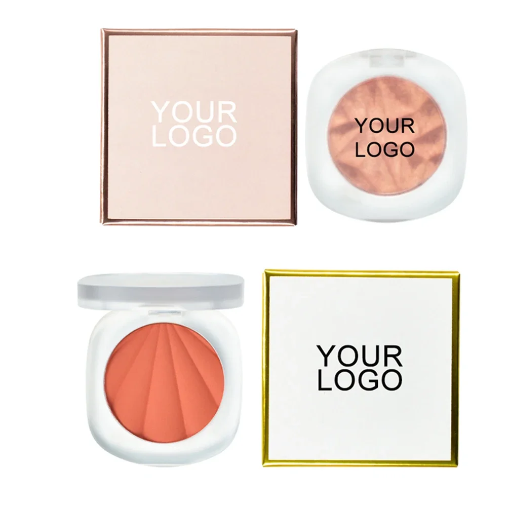 Private Label Highlight Concealer Powder Custom Logo 3D Single color Pigment Long Lasting Easy To Apply DIY Makeup Wholesale