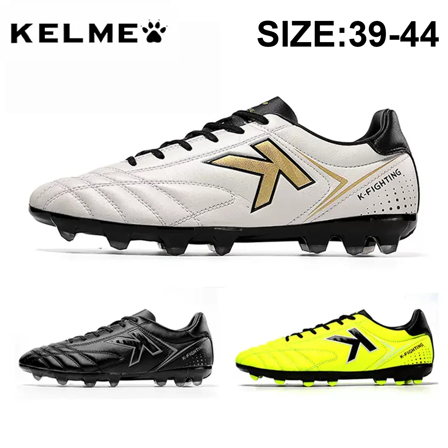 

KEMLE Football Shoes Professional Sports Shoes for Men AG Rubber Nail Exclusive for Competition Soccer Sneakers Male 6871001