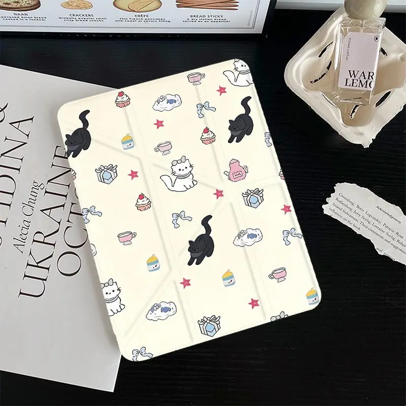 Anti-Bending 3+Y Fold Case For Redmi Pad Pro 12.1 Redmi Pad SE 11 inch Xiaomi Pad 5/6/7 11 inch Redmi Pro2 2025 12.1