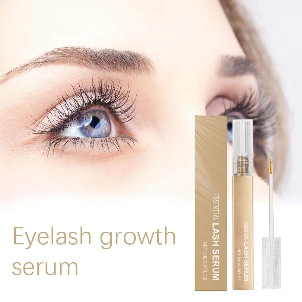 Wimpernwachstumsserum, nährende Wimpern, Augenbrauenverstärker, natürlicher, vollerer Booster, längere, dickere Verlängerung, bezaubernde Augenkosmetik