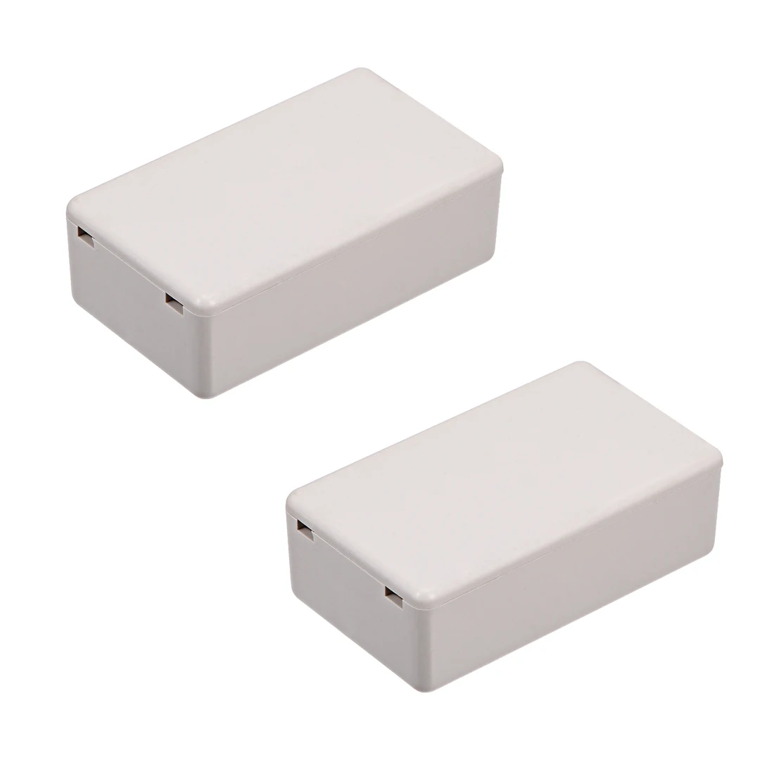 2Pcs 71x41x23mm Plastic Electronic Project Box Enclosure Case Wire Junction Box Housing Instrument Case Storage Case Enclosure
