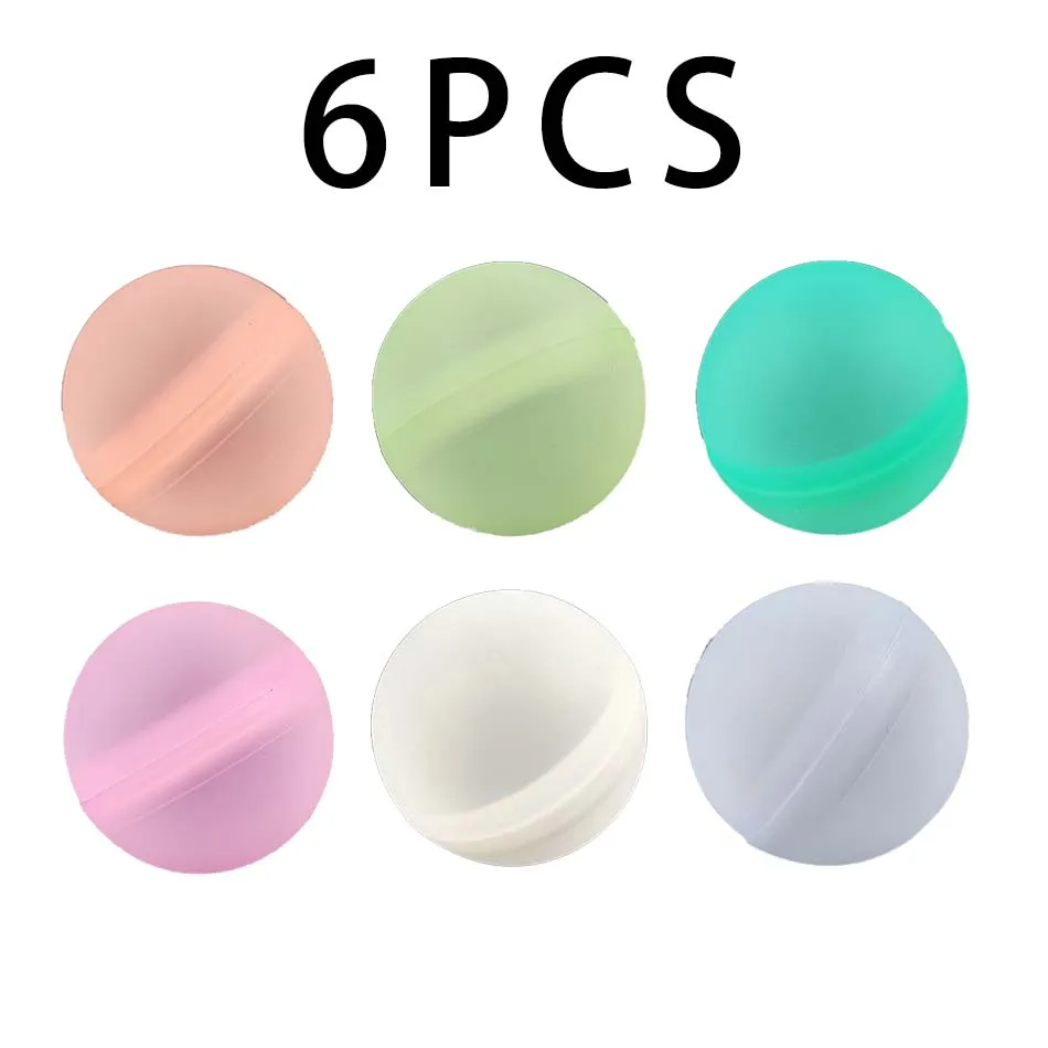 2025 New Reusable Water Balloons Refillable Water Balloon Quick Fill Self Sealing Water Bomb Splash Balls for Kids Swimming Pool
