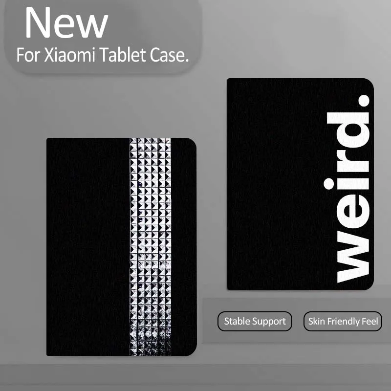 

White Weird Text Design Gift Tablet Case For Xiaomi Redmi Mini Pad SE K 2 4 5 6 7 8 2023 2025 11 8.8 11.2 10.1 Pro