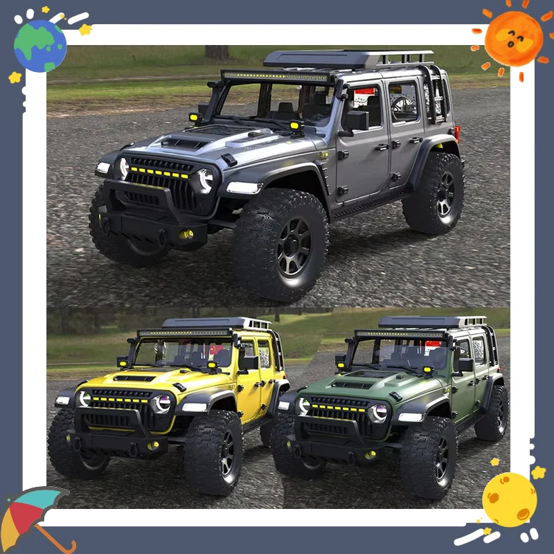 

Ck5811 1/7 Scale Electric Off-Road Vehicle Remote Control Car with Differential Lock Transmission Two-Speed System for Boys