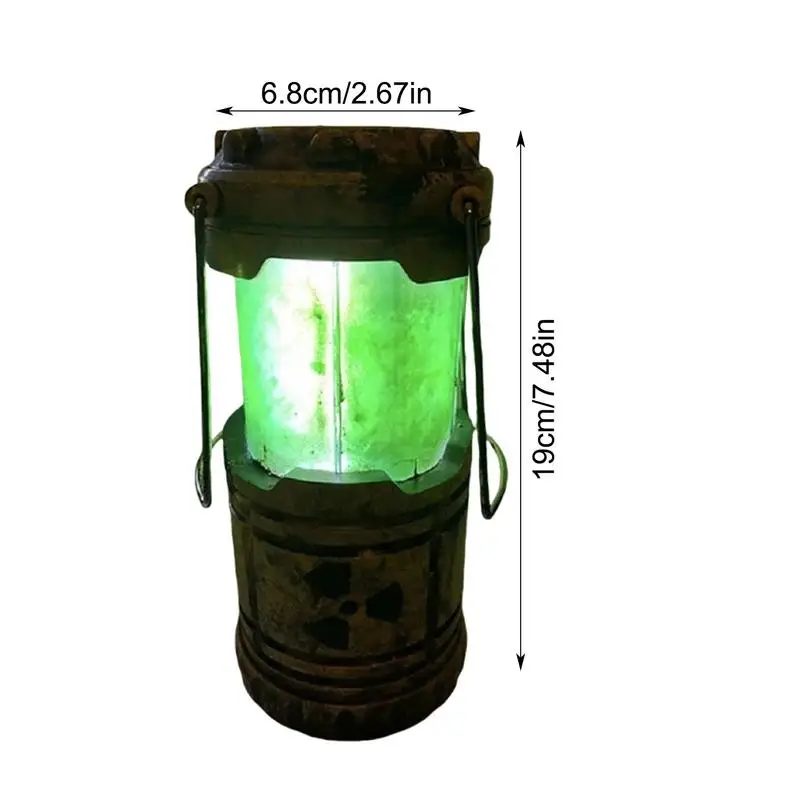 Miniature Nuclear Reactor Lantern Funny Nuclear Reactor Lamp For Bedroom Water Resistant Rechargeable Flashlight For Power