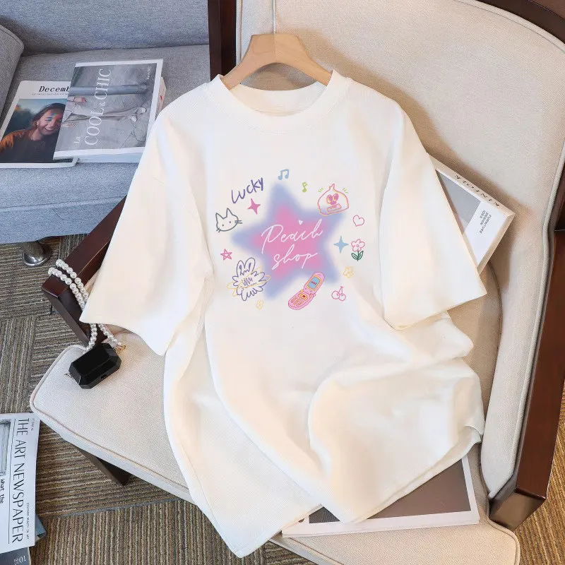 Short-sleeved Women's Summer   T-shirt - Cute and Fashionable Recommendation