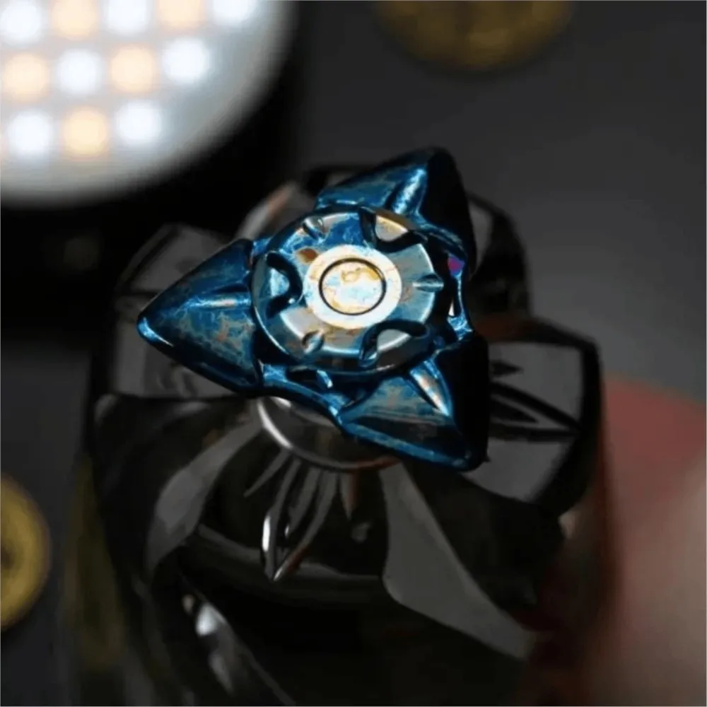 Pangolin Studio EDC Believer Fidget Spinner Stainless Steel Zirconium Anxiety Toys  Fidget Toys For Adults Gyro