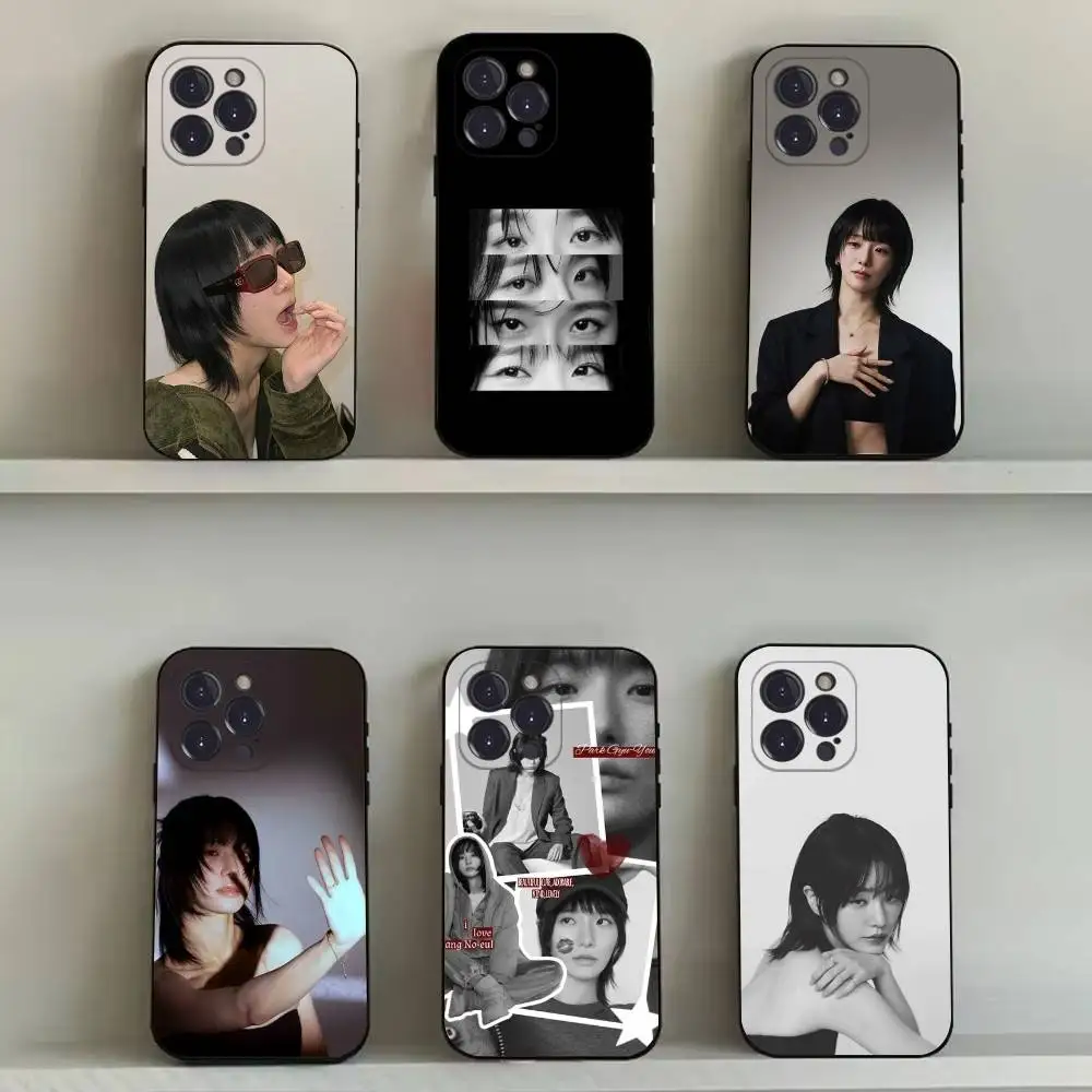 

Park GyuYoung Phone Case For iPhone 16,15,14,13,12,11,Pro,Max,Plus,X,XS,SE4,E,Mini,Soft Black Case
