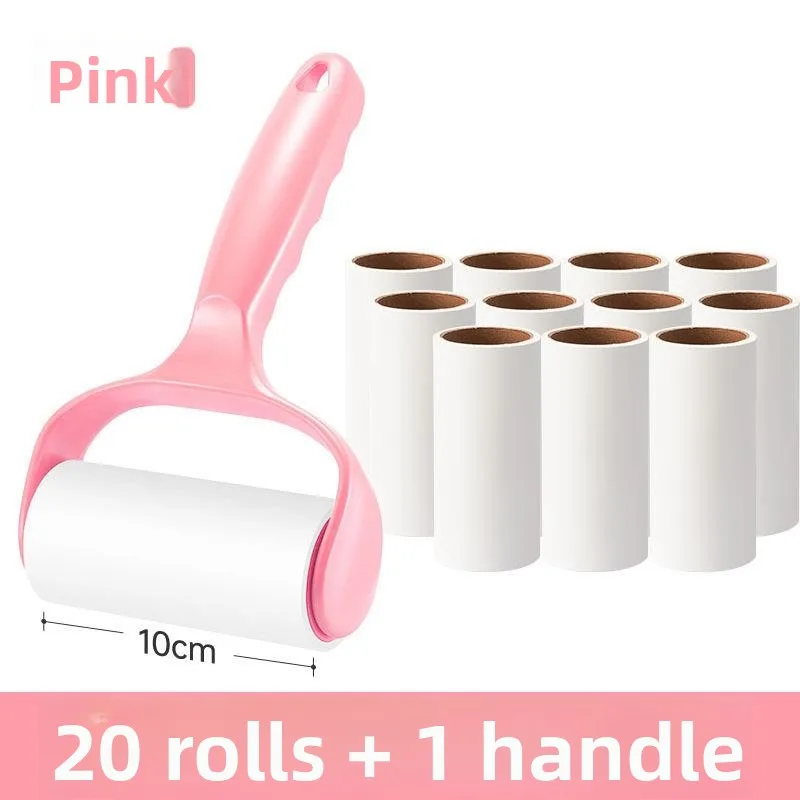 

Replaceable Sticky Hair Roll Paper Dust Collector Cleaning Brush Roll Tube Paper for Clothes Dust Removal Tool