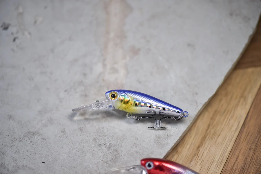 1Pcs Schwimmende Angeln Lockt Minnow Harten Köder 40mm 3g Hochfrequenz Schaukel Wobbler Crankbait Karpfen Barsch stecker Angelgerät – Detail 17