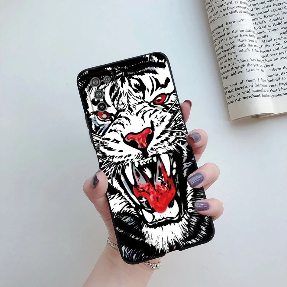 For Huawei Honor 10X Lite Case DNN-LX9 Cute Cartoon Flowers Cover For Honor10X Lite Honor 10 X 10X Lite Phone Cases Soft Bumper