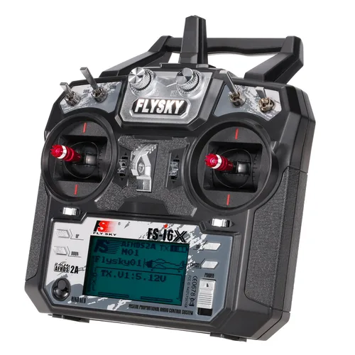 Flysky FS-i6X 2.4GHz 10CH AFHDS 2A RC 송신기(RC 드론 비행기 헬리콥터용 FS-iA6B 수신기 포함)